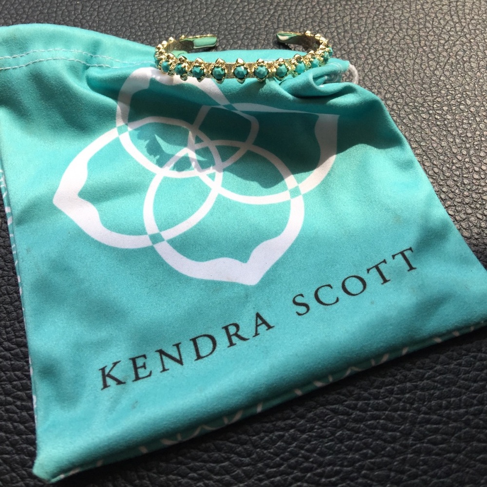 Kendra Scott Turquoise Reagan Cuff Bracelet